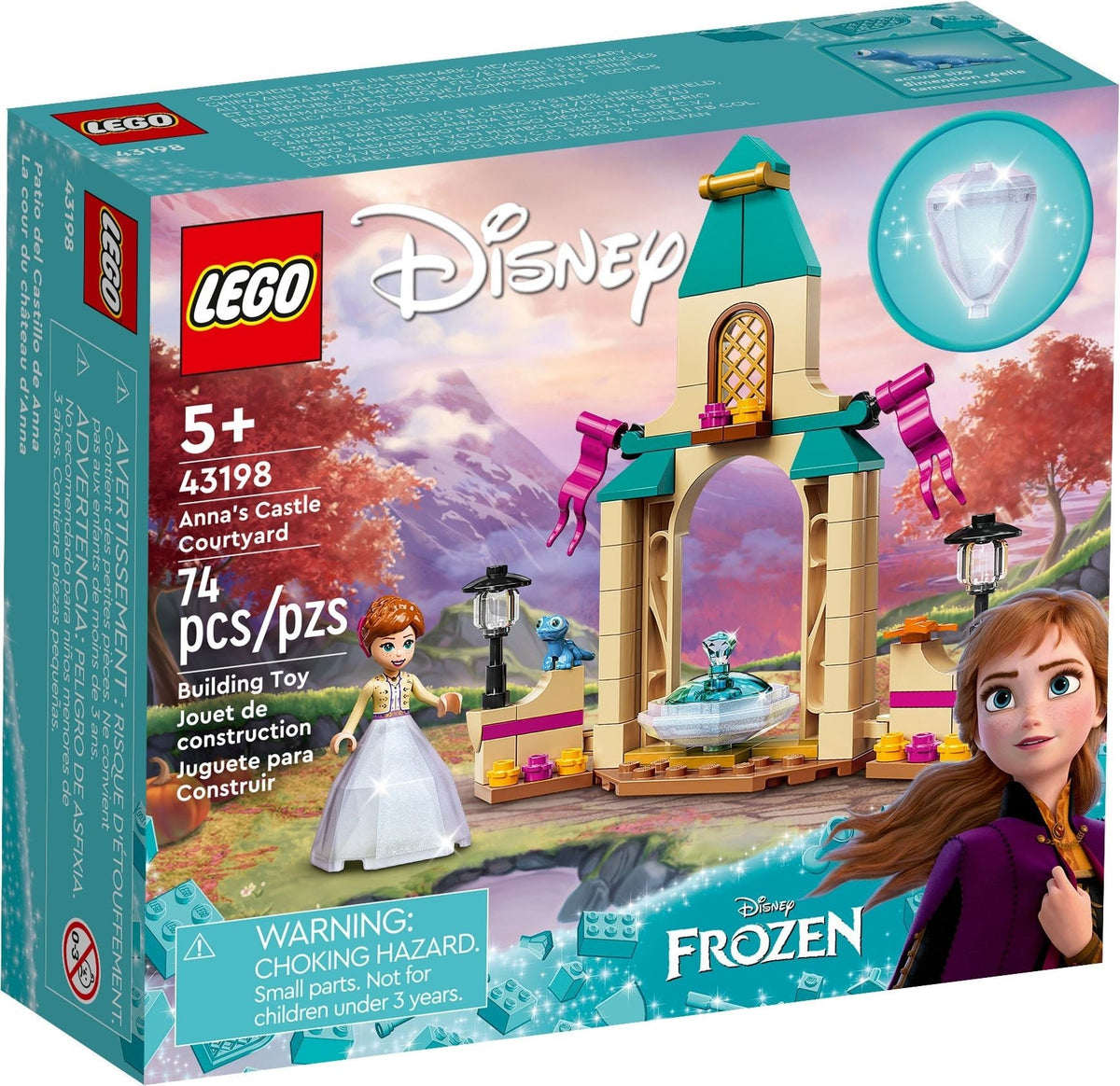 LEGO 43198 La cour du château d'Anna – Comme neuf | Grade A