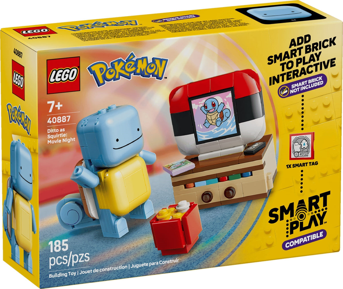 LEGO 40887 Ditto as Squirtle: Movie Night – Like New | Grade A